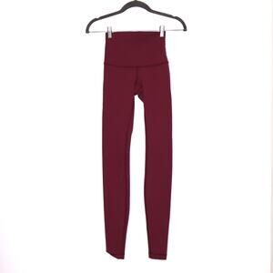 LULULEMON Align Pant 31" Leggings in Cassis High-Rise Yoga Stretch Women's 2